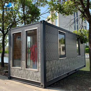 prefabricated Flat pack portable shop storage office building container house moving trailers for sale