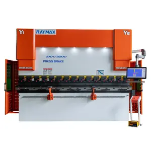 Controlador DELEM DA53T de 4 + 1 ejes servo electrohidráulico CNC prensa plegadora con certificación de producto, 4000/