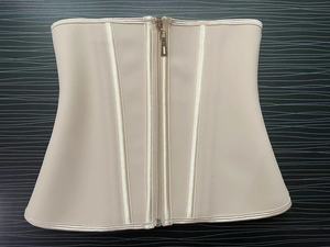 Venta al por mayor corsé para mujer cremallera frontal y gancho debajo del pecho corsé Top vaina térmica <span class=keywords><strong>faja</strong></span> adelgazante de talla grande - Product Image 3