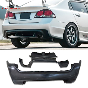 ชุดแต่งรอบคันสำหรับ Honda <span class=keywords><strong>Civic</strong></span> FD2 ปี 2006-2012 ชุดกันชนหน้า-หลังแบบใหม่ พร้อมสเกิร์ตข้าง วัสดุ PP - Product Image 3