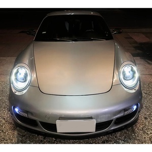 ไฟรถยนต์ดัดแปลง LED ปี 2005-2009 ไฟหน้าดัดแปลง ไฟเดย์ไลท์ใหม่สำหรับรุ่น 997 911 - Product Image 2