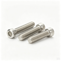 Vis à six pans creux en acier inoxydable 304 DIN912, fixation haute résistance pour l'assemblage des moteurs de voitures et de motos