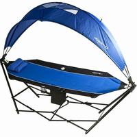 Hamac pliable robuste et confortable, facile à transporter, pour jardin camping, en solde, offre spéciale