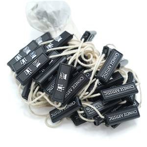 Cordón de Cera <span class=keywords><strong>con</strong></span> Etiqueta Personalizada, Diseño Nuevo, Logotipo en Relieve 3D, Sello Colgante de Plástico <span class=keywords><strong>para</strong></span> <span class=keywords><strong>Ropa</strong></span>, Etiqueta de Identificación - Product Image 5