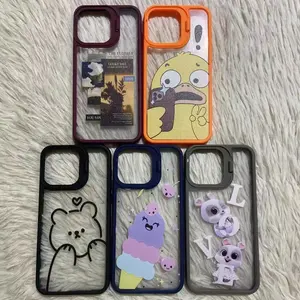 Luxury Cartoon Cute Little Squirrel Phone Case for iPhone 15 14 13 12 11 With Lens Bracket TPU PC Back Cover for OPPO A38 A58
