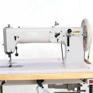 Industrial and Commercial <b>Sewing</b> Machines Thick Thread Thick <b>Material</b> Heavy Duty Flatbed Lockstitch Industrial <b>Sewing</b> Machine - Product Image 4