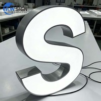 Letras LED Impermeables del Fabricante Original, Letras 3D Personalizadas para Negocios, Letras de Canal con Iluminación Frontal
