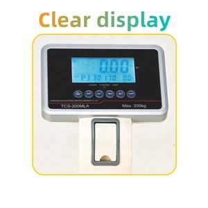 Hochpräzise <span class=keywords><strong>200kg</strong></span> Gewichts waage <span class=keywords><strong>Personal</strong></span> BMI Körperfett messung Analyse Größe und Gewicht Waage - Product Image 2