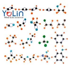 화학 연구 일반 분자 모델 조합 빌딩 블록 학생 학습 교육 실험실 모델 세트