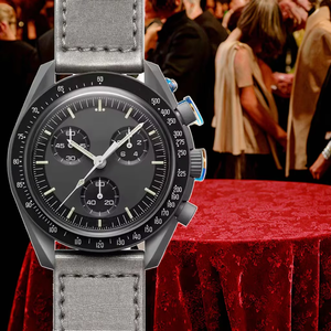 Reloj de Cuarzo con Correa de Nailon y Cristal de Acero Inoxidable, Cronógrafo, Versión Planet, Personalizable, de Lujo, Simulación, Resistente al Agua 30 Bar - Product Image 4