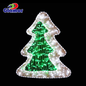 2021 glamour 2d strada esterna impermeabile <span class=keywords><strong>rosso</strong></span> led street 2d regalo scatola di fata di natale motivo luce - Product Image 4