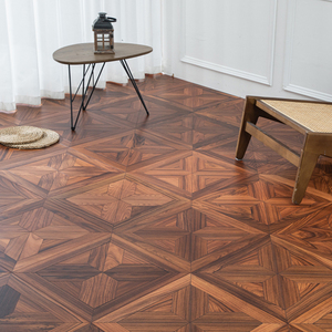 AVANTIMORA E0 E1 Parquet de Madera de Palisandro Negro Multicapa Antideslizante Brillante Grado AB de 14 mm y 16 mm con Sistema T&G para Proyectos de Renovación - Product Image 1
