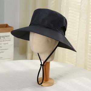 Sombrero de Pescador Desmontable Unisex para Verano, Transpirable, de Color Sólido, para Viajes, Uso Diario y Pesca - Product Image 4