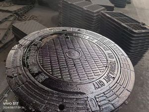 Dongheng 전문 제조 업체 도난 방지 라운드 연성 철 맨홀 커버 안티 정착 맞춤형 모델 - Product Image 2