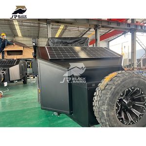 Camping Vans Mini Lite Camper Pop Up Roof Rvs Campeurs Sprinter 4x4 Remorque fermée Petite fourgonnette de remorquage hors route - Product Image 3