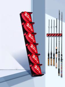 <span class=keywords><strong>Support</strong></span> mural de canne à pêche <span class=keywords><strong>sans</strong></span> trous de perçage - Product Image 2