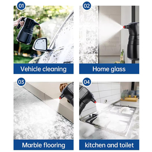 Bình tạo bọt điện 2 lít, pin sạc, bình tạo bọt 0.5 gallon, không dây, cầm tay - Product Image 5