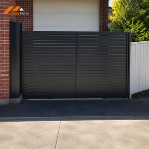 Puerta de Jardín Horizontal con Listones, 6063-T5, Resistente a la Corrosión por Salinidad (1000 Horas), para Jardín en Canadá, Garantía de 20 Años - Product Image 1