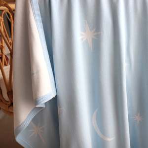 Manta de Bebé Tejida con Patrón Personalizado, Manta Reversible con Volantes <span class=keywords><strong>para</strong></span> Recién Nacido, Manta Jacquard de Doble Cara <span class=keywords><strong>para</strong></span> Regalo - Product Image 6