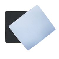 Tapis de souris en caoutchouc antidérapant rouleau matériel sublimation blanc couleur vitesse polyester tapis de souris en caoutchouc naturel plaine blanc tapis de souris