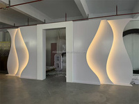 Panneau mural de fond en PVC MILE populaire pour scène de mariage, décoration LED pour événements, idéal pour arche de mariage