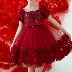 Nuovo Design Tessuto in <span class=keywords><strong>Tulle</strong></span> Morbido 100% <span class=keywords><strong>Nylon</strong></span> con Ricamo 3D, Traspirante per Abiti da Sposa, Feste e Decorazioni - Product Image 1