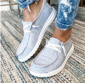 Women Sneakers <strong>White</strong> Leopard Canvas Shoes Fashion Vulcanize Flats <strong>Ladies</strong> <strong>Loafers</strong> Female Sports Shoes Casual Trainers - Product Image 4