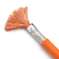 Kfz-HV-Kabel FHLR2GCB2G 25mm 35mm 50mm 70mm 95mm Silikonkautschuk-Antriebs strang Orange Shield EV-Stromkabel