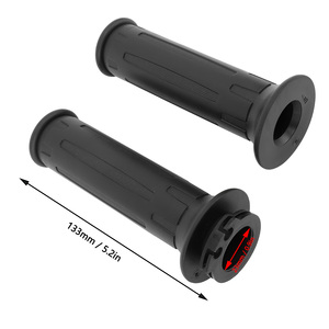 1 paire de poignées de moto 22mm antidérapantes, ergonomiques, aspect élégant, guidon en caoutchouc pour S1000RR S1000 RR <span class=keywords><strong>XR</strong></span> S1000XR <span class=keywords><strong>S1000R</strong></span> - Product Image 2