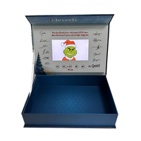 Nouveauté, boîte vidéo avec écran LCD de 7 pouces, papier de marque YNG, fabrication artisanale, impression par transfert thermique, design personnalisé, mariage, anniversaire