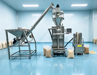 Machine de remplissage de poudre alimentaire et chimique de 500g à 50kg avec vis sans fin, capteur de pesage et doseur pour céréales et maïs en usine