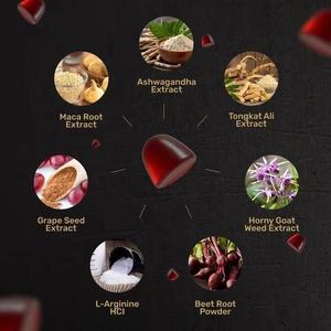 OEM Tongkat ali Gummy Suppléments à base de plantes Booster de la libido masculine Booster d'énergie et d'endurance masculine - Product Image 3