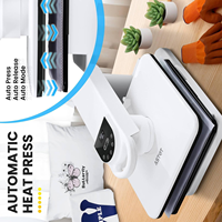 AP8 Smart Flatbed Sublimatieprinter Hoge Kwaliteit 220V Elektrische Warmtepersmachine Nieuwe Staat Automatische Graad Kleding