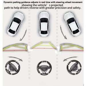 Cámara de Visión Trasera Universal para Automóvil, 720P 1080P AHD, Cámara Trasera, Cámara para Espejos Retrovisores Laterales - Product Image 3