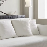 Sofá Seccional Cuadrado de Tres Plazas, Moderno, Lavable, Desmontable, de Diseño Japonés, para Apartamentos, Hoteles y Hospitales