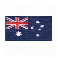 Patch brodé drapeau australien thermocollant pour vestes, chapeaux, sacs, décoration de vêtements DIY