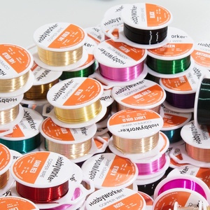 Fil <span class=keywords><strong>de</strong></span> cuivre flexible coloré <span class=keywords><strong>de</strong></span> 20 jauges (0,8 mm) non décolorant, <span class=keywords><strong>prix</strong></span> d'usine Hobbyworeker, pour <span class=keywords><strong>la</strong></span> fabrication <span class=keywords><strong>de</strong></span> bijoux, <span class=keywords><strong>de</strong></span> boucles d'oreilles et <span class=keywords><strong>de</strong></span> coiffures DIY - Product Image 6