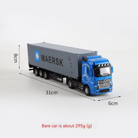 Luz de sonido de aleación 1:32, juguetes fundidos a presión, coche de juguete, Tractor, camión pesado, modelo de vehículo de transporte de ingeniería