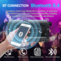 Autoradio Android 15 LELV pour BMW E46 (1996-2004) - GPS Android Auto Stéréo sans fil Écran tactile WiFi intégré Audio haute résolution
