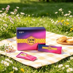 Miel al por Mayor <span class=keywords><strong>para</strong></span> <span class=keywords><strong>Hombres</strong></span> Adultos, Cajas de Exhibición <span class=keywords><strong>para</strong></span> Empaque de Miel - Diseño VIP de Doble Dosis, Paquete VIP - Product Image 3