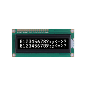 Blauw Zwart Monochroom 16X2 <span class=keywords><strong>Dot</strong></span> <span class=keywords><strong>Matrix</strong></span> 1602 Cob Stn Transmissie Karakter <span class=keywords><strong>Lcd</strong></span>-Scherm - Product Image 4