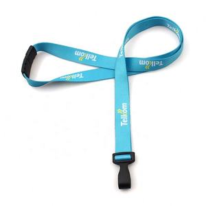 Longes en polyester épais avec impression en caoutchouc 3D à chaud Longe personnalisée avec mousqueton de sécurité de la meilleure qualité - Product Image 1