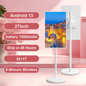 Moniteur portable écran tactile Smart TV 21.5 24 27 32 pouces Android 12 écran rotatif Incell écran tactile moniteur de télévision mobile - Product Image 4