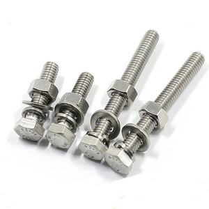 3/8 "x UNC 16TPIx <span class=keywords><strong>1</strong></span>" ASTM A193 GRADO B6 (AISI 410) HEXAGONAL PARA MAQUINA CABEZA <span class=keywords><strong>PERNO</strong></span> Tuercas y Pernos - Product Image 1