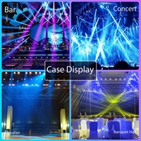 Luz de Escenario Móvil LED RGBW de 295W 14R con Efecto Arcoíris DMX512 para DJ, Discoteca, Club, Bar, Bodas y Fiestas