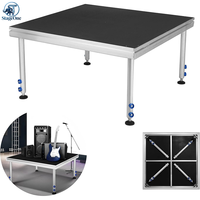 Plataforma de escenario portátil para eventos al aire libre, de aluminio, usada, resistente y de venta al por mayor.