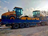 Compacteur de sol vibrant HeavyRoll XS163J 103 kW 16 tonnes pour les projets routiers et de terrassement à grande échelle