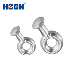 Connecteurs de raccordement électrique <span class=keywords><strong>HOGN</strong></span> Q/QP à œil de balle en acier, certifiés ISO, galvanisés à chaud, 600V 10A - Product Image 3