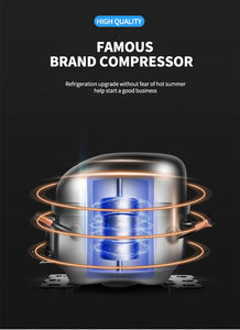 Congelador <span class=keywords><strong>Vertical</strong></span> de Una Puerta Snowsea LC-92, Nuevo Congelador <span class=keywords><strong>Vertical</strong></span> Tipo <span class=keywords><strong>Vitrina</strong></span> para Supermercado - Product Image 5