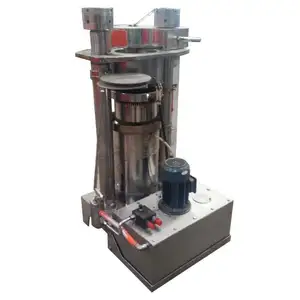 Vertical sesame walnut oil press / 50KG-60KG/hour Vertical Hydraulic Small Cold Sesame Coconut Olive Oil Press Machine